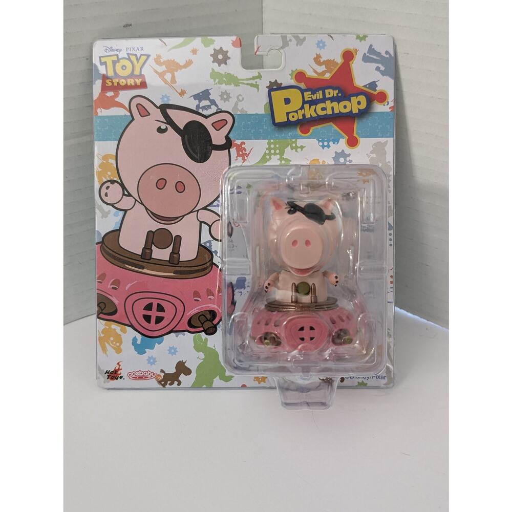 Hot Toys Toy Story Evil Dr. Porkchop Cosbaby Vinyl Figure Disney Pixar 2012